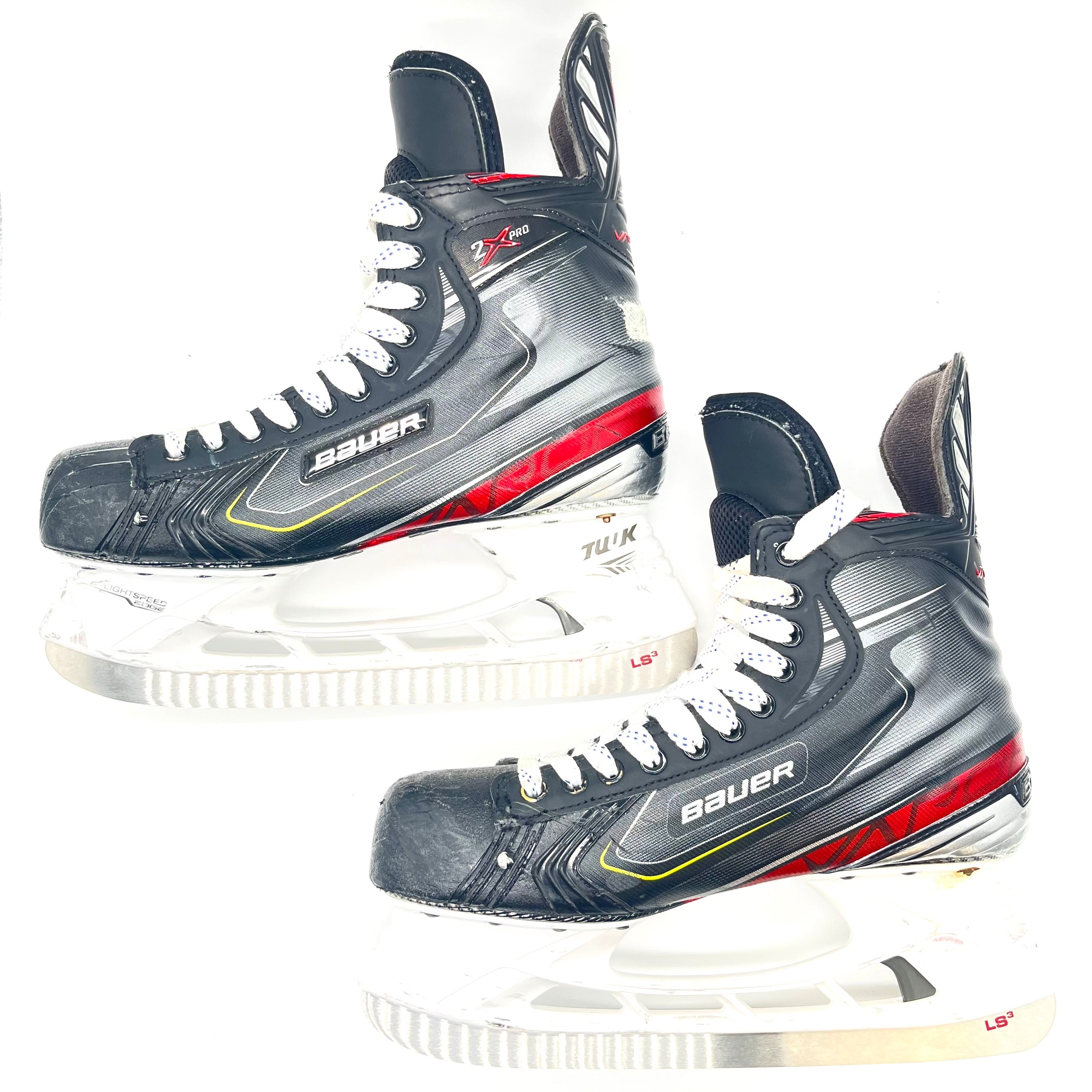 Bauer Vapor 2X Pro - Patins de hockey d'occasion NHL Pro Stock - Erik Johnson #3